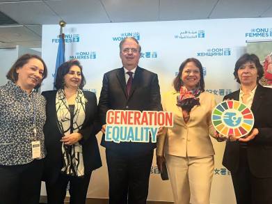 El Canciller Marcelo  Ebrard anuncia creación del Fondo Ellas para financiar Proyectos de Mujeres