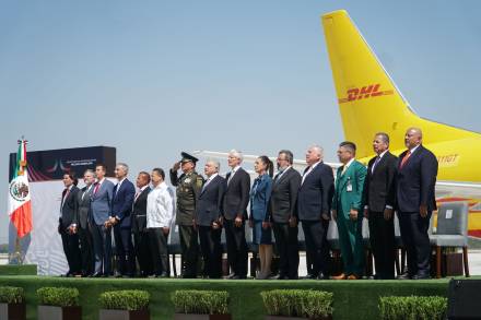 México tiene la confianza de inversionistas, llega al AIFA primer Vuelo de Carga: AMLO 