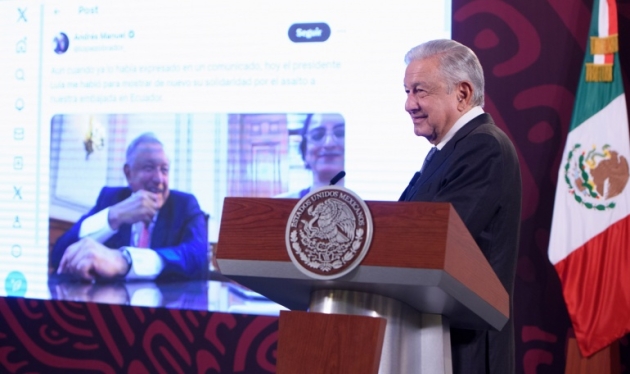 Denuncia a Ecuador ante Corte Internacional de Justicia busca impedir atentados a la Soberanía: AMLO 
