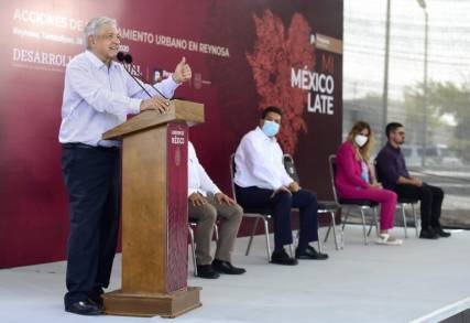 Acciones de Mejoramiento Urbano contribuyen a enfrentar la inseguridad y la violencia: AMLO