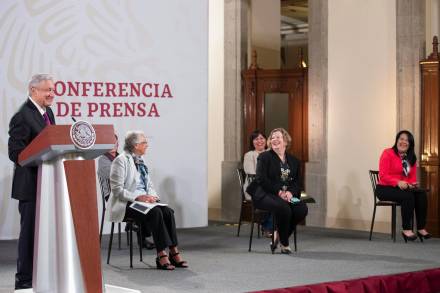 Presentan acciones para la atención y protección de las mujeres; presidente destaca apoyo sin precedentes