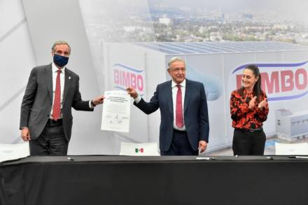 El Esfuerzo conjunto del gobierno federal e iniciativa privada permite detonar el desarrollo aun en pandemia de COVID-19: AMLO