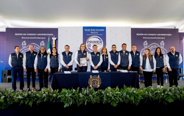 En la Universidad Michoacana nada nos detiene afirma la Rectora Yaraví Ávila en su 1er Informe