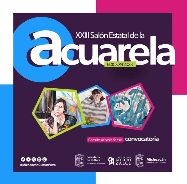 SECUM Invita a participar en la convocatoria XXIII Salón Estatal de la Acuarela en su edición 2023 