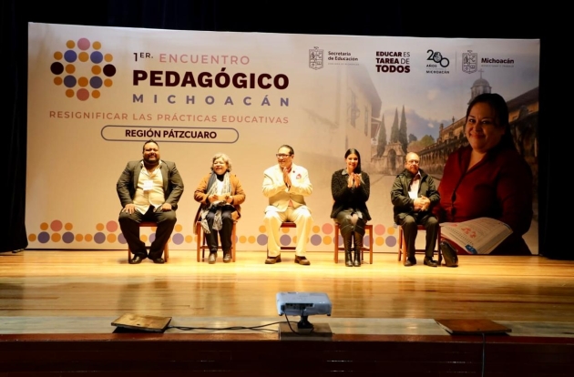 Pátzcuaro vive Encuentro Pedagógico; destacan proyectos interculturales: SEE 