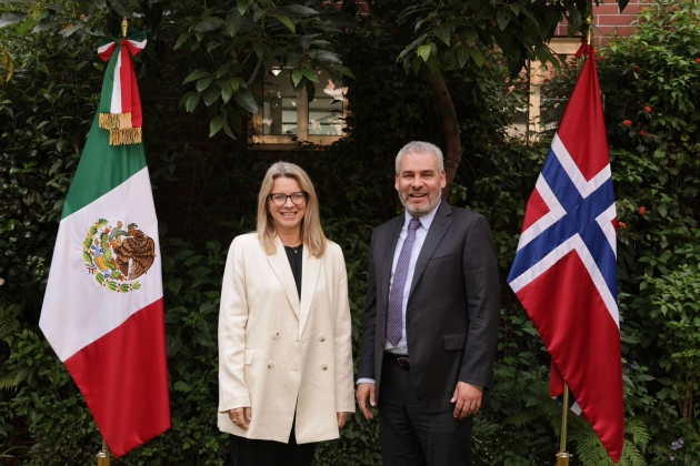 Agradece Ramirez Bedolla a embajadora de Noruega en México, tecnología para combatir deforestación 