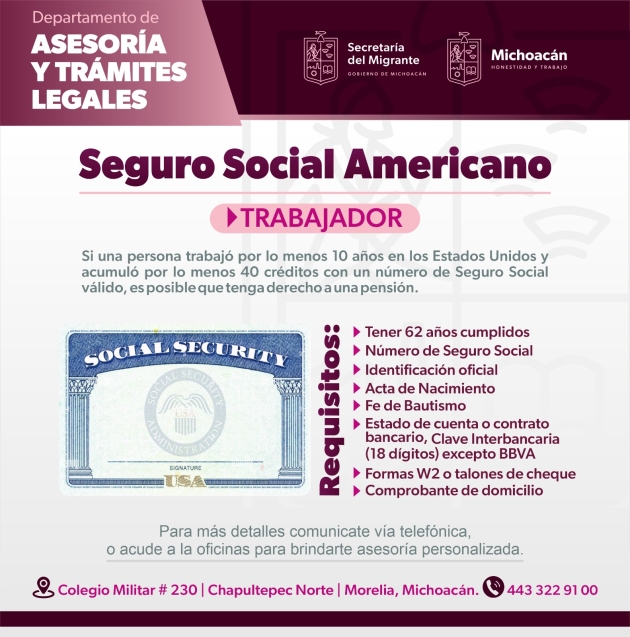 ¿Quieres tramitar la pensión estadounidense? La Semigrante te ayuda 