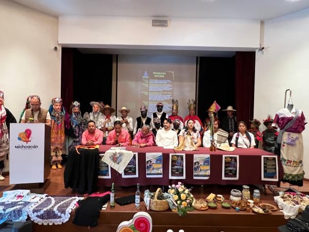 Caltzontzin alista su primera Feria Cultural P’urhépecha y Gastronómica 