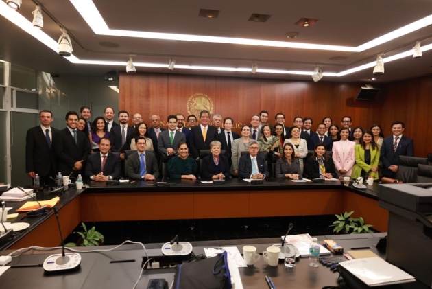La Canciller Alicia Bárcena comparece ante el Senado, ratifica labor SRE