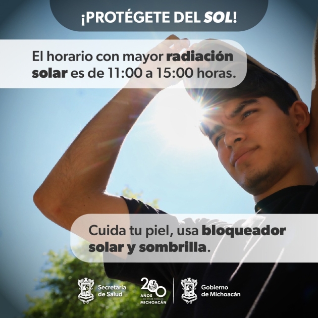 En época de calor evita estos horarios si realizas actividades al aire libre   