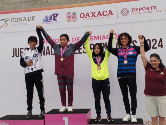Michoacán cosechó 6 medallas en Juegos Populares Oaxaca 2024 