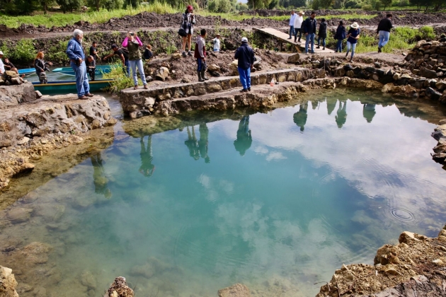 Abren al público recorrido turístico en manantiales de Urandén: Ramírez Bedolla  
