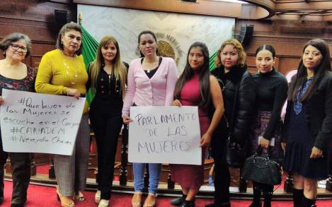  MUJERES CON INICIATIVA PROPONEN AL CONGRESO DEL ESTADO  SE REALICE EL PARLAMENTO DE MUJERES EN MICHOACÃN 2020 A TRAVÃ‰S DE LA DIPUTADA ARACELI SAUCEDO 
