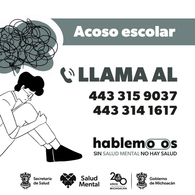 SSM brinda orientación psicológica a jóvenes que sufren acoso escolar 