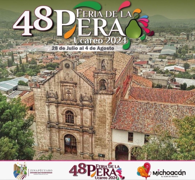 Feria de la Pera en Ucareo tendrá actividades culturales y deportivas 