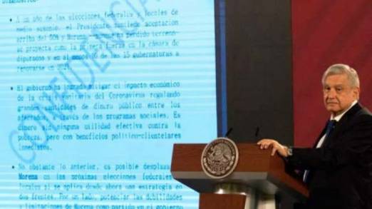AMLO revela supuesta estrategia para sacarlo de la Presidencia y sabotear a su partido MORENA en el próximo Proceso Electoral: Â¿Usted que Opina?
