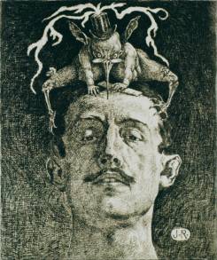 Julio Ruelas pintor Zacatecano de Exposición por  la Historia del Arte de  Secum