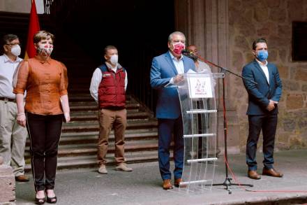 En mi gobierno no hay cabida para la impunidad ni la corrupción; las cortaremos de tajo: Raúl Morón Orozco  