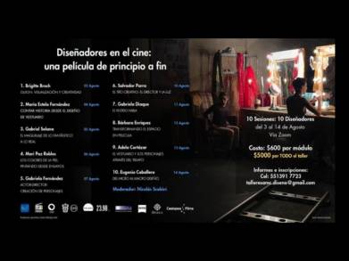 La AMC y el FICM te invitan al taller Diseñadores en el cine: Una película de principio a fin