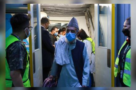 Cuarto grupo de Ciudadanos afganos arriba a México en Calidad de Refugiados 