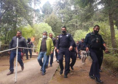Supervisa Ortega Reyes operativo en la Biósfera de la Monarca   