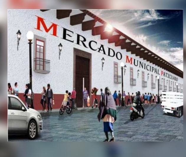 Anuncia Gobierno de Michoacán apoyos económicos para reubicar a comerciantes del Mercado de Pátzcuaro