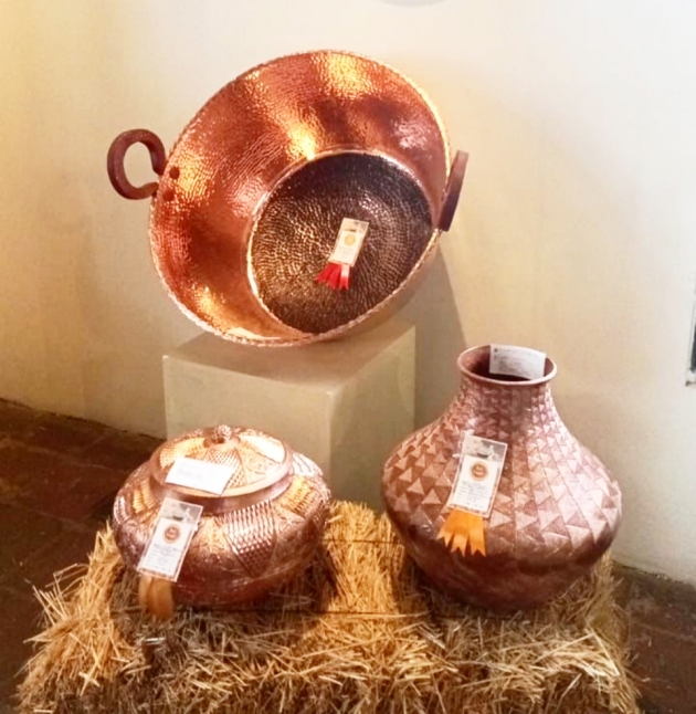 Brillan Artesanías de Cobre en la Feria Nacional de Santa Clara Michoacán