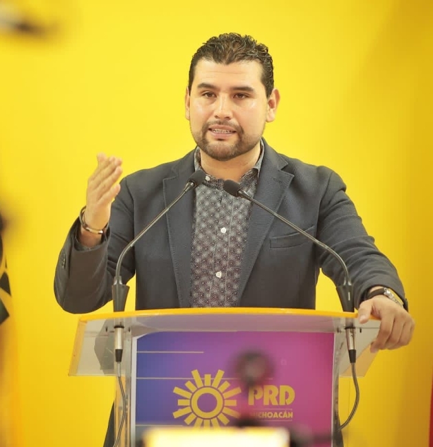 Reprueba PRD actos políticos convocados por el gobierno estatal: Octavio Ocampo 