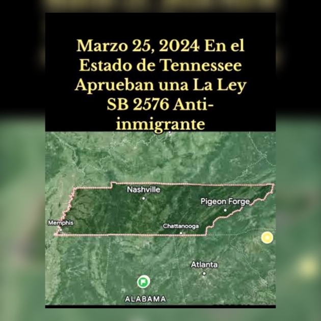 Semigrante asiste y protege a paisanos por nueva ley antiinmigrante de Tennessee 