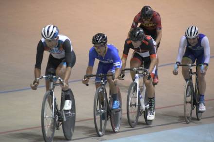Ciclistas brillan en primera fecha de la Copa Federación de Pista y Ruta 
