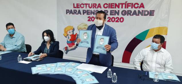 Lectura Científica, en las 4 lenguas indígenas de Michoacán:  Purépecha, Náhuatl, Mazahua y Otomí.