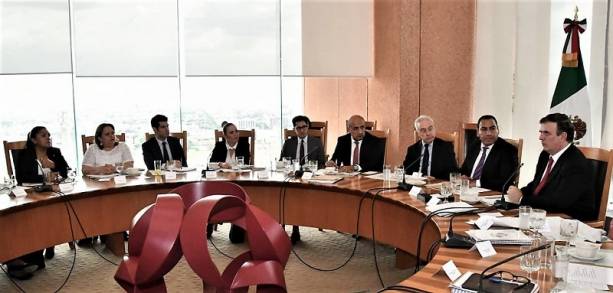 El secretario de Relaciones Exteriores se reúne con Legisladores Mexicanos 