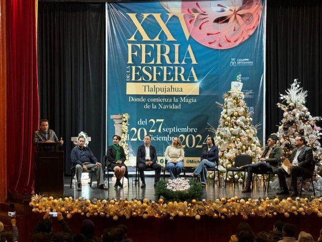 Inicia la Fiesta de la Esfera en Tlalpujahua Michoacán  