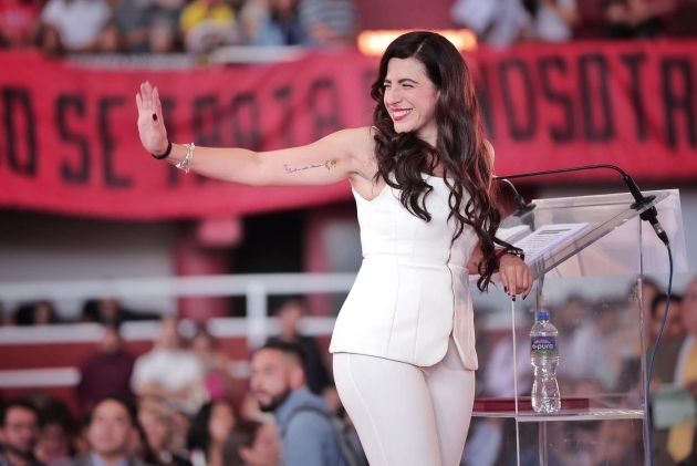 La Dip Presidenta de la Mesa Directiva del Congreso de Michoacán Giulianna Bugarini Rinde su 1er Informe Legislativo