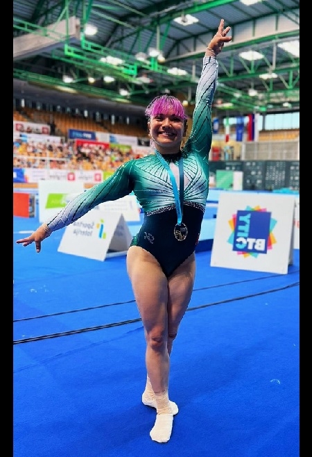 Alexa Moreno cierra etapa competitiva previa a París 2024 con medallas de oro y bronce 
