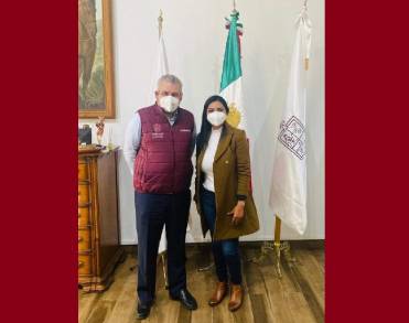Impulso al turismo, desarrollo económico y más obras públicas acuerdan Alfredo Ramírez y Araceli Saucedo para Salvador Escalante   