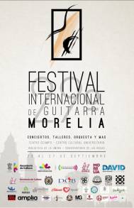 Se acerca el Festival de la Guitarra de Morelia, próximamente a disfrutar de este hermoso evento.