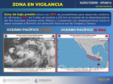 Segob a la población, atender medidas de prevención ante posibilidad de lluvias