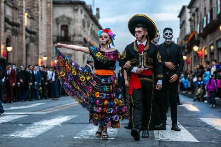 Morelia lista para Mega Desfile de Catrinas y Catrines