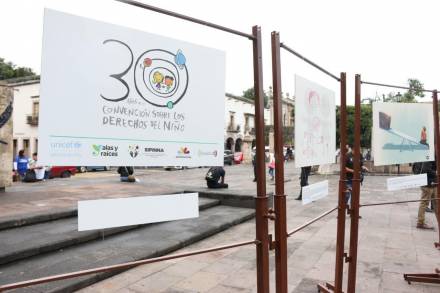 Inaugura Segob exposición fotográfica sobre derechos de niños y niños