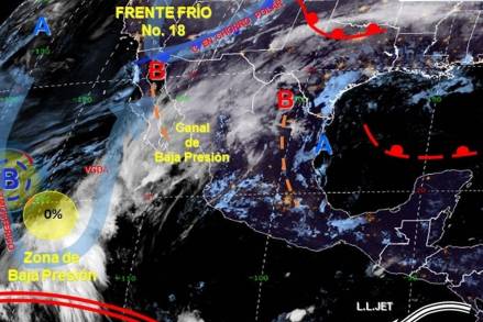 Pide Segob seguir recomendaciones por entrada del frente frío número 18