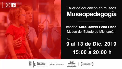 Secum impartirá taller sobre educación, en Museos