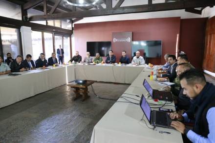 Mesa de Seguridad estrategia para atender conflicto de Capacuaro