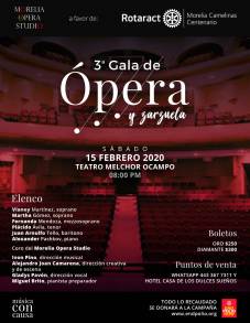 Ã“pera y Zarzuela de Gala con causa contra la Poliomielitis Mundial