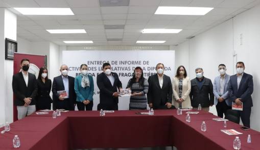 Brenda Fraga entrega II Informe al TJAM