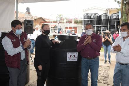 Con acciones de mejoramiento de vivienda, impulsa Raúl Morón calidad de vida de las zonas rurales de Morelia