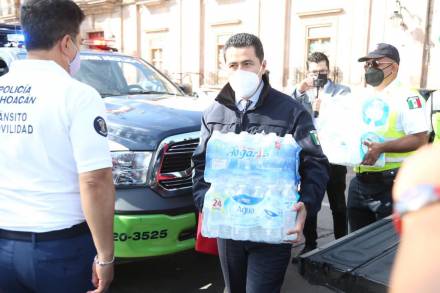 Dona SSP más de 8 toneladas de víveres en apoyo a Tabasco 