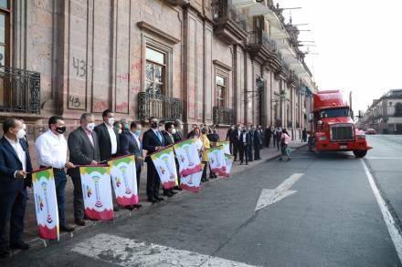 Michoacán envía ayuda humanitaria para damnificados de Tabasco