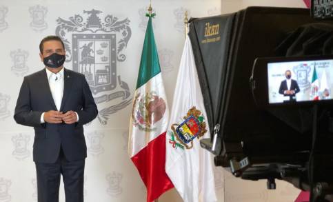 Advierte Gobernador medidas más enérgicas si no bajan contagios y muertes por COVID-19 