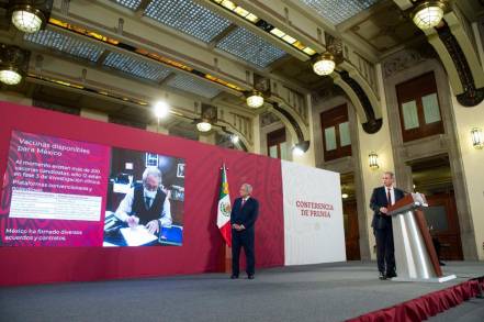 Presentan Política Nacional de Vacunación contra COVID-19; la meta es Vacunar al 75% de la Población Mexicana prioritaria